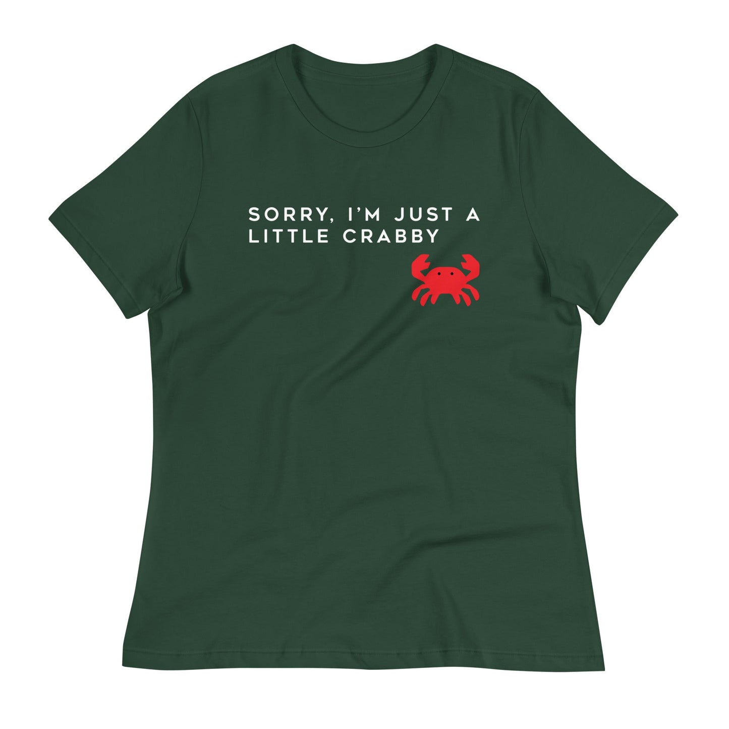 Sorry, I'm Just A Little Crabby Women's Signature Tee