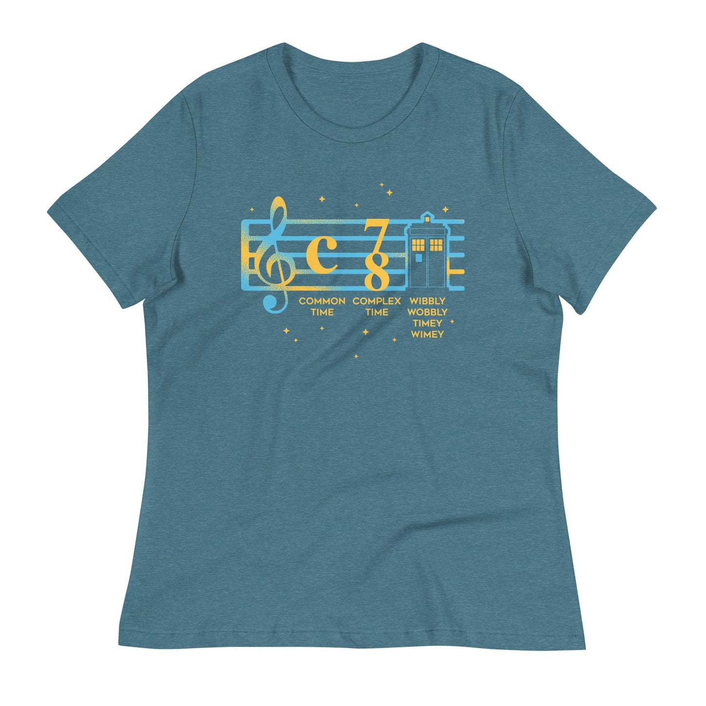 Wibbly Wobbly Timey Wimey Women's Signature Tee