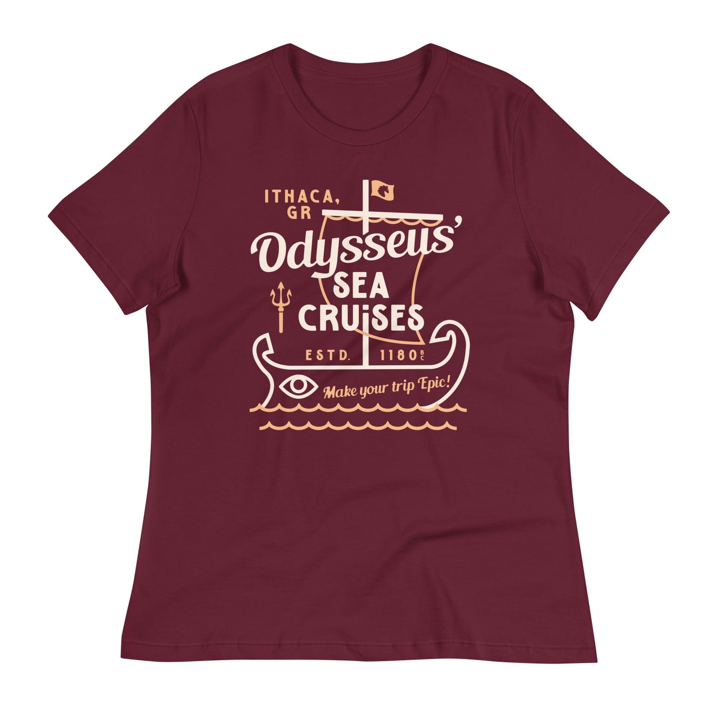Odysseus Sea Cruises Women's Signature Tee