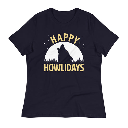 Happy Howlidays Women's Signature Tee
