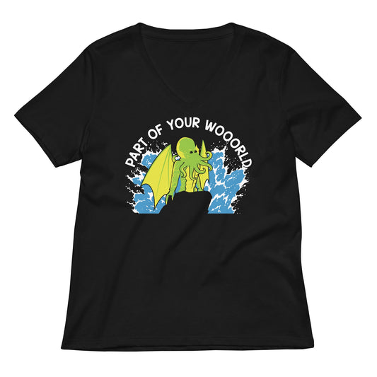 Part Of Your World Women's V-Neck Tee