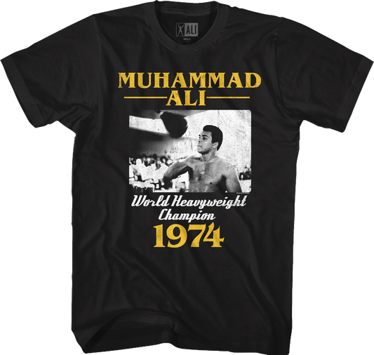 World Heavyweight Champion Muhammad Ali T-Shirt