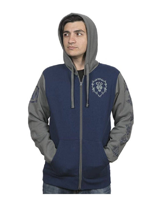 World of Warcraft Alliance Pride Adult Zip Up Hoodie