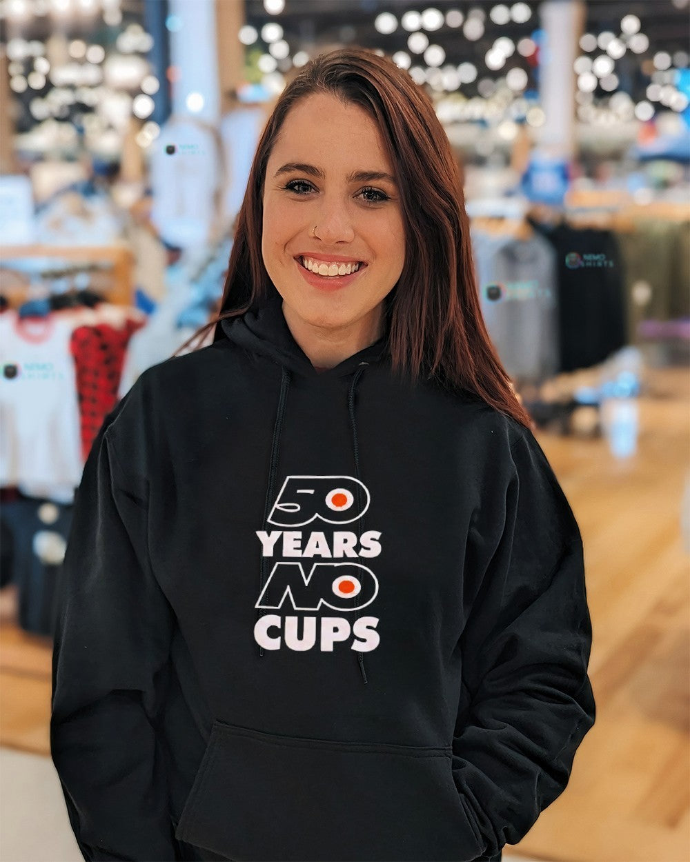 50 years no cups Philadelphia Flyers shirt