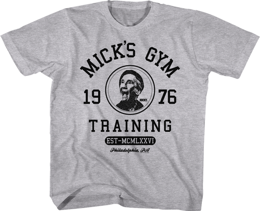 Youth 1976 Mick's Gym Rocky Shirt