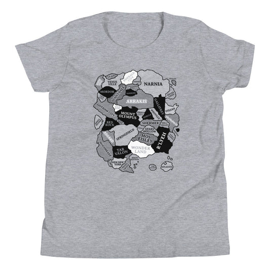 World Map Kid's Youth Tee